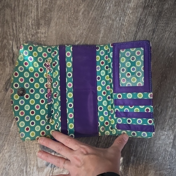 VERA BRADLEY TOTE & WALLET - Picture 5 of 11
